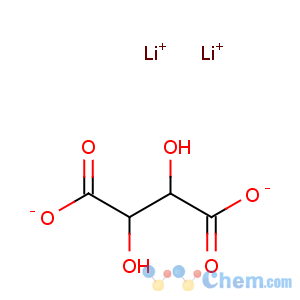 CAS No:868-17-7 Butanedioic acid,2,3-dihydroxy- (2R,3R)-, lithium salt (1:2)