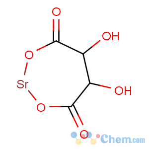 CAS No:868-19-9 Butanedioic acid,2,3-dihydroxy- (2R,3R)-, strontium salt (1:1)