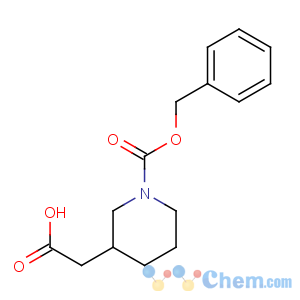 CAS No:86827-10-3 2-(1-phenylmethoxycarbonylpiperidin-3-yl)acetic acid