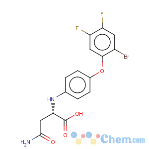 CAS No:868359-05-1 n-[4-(2-bromo-4,5-difluorophenoxy)phenyl]-l-asparagine