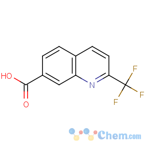 CAS No:868662-63-9 2-(trifluoromethyl)quinoline-7-carboxylic acid