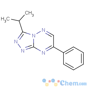 CAS No:86869-94-5 7-phenyl-3-propan-2-yl-[1,2,4]triazolo[4,3-b][1,2,4]triazine