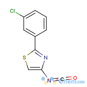 CAS No:868755-59-3 2-(3-chlorophenyl)-4-isocyanato-1,3-thiazole