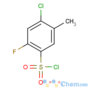 CAS No:868755-70-8 4-chloro-2-fluoro-5-methylbenzenesulfonyl chloride