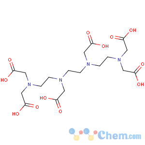 CAS No:869-52-3 2-[2-[bis(carboxymethyl)amino]ethyl-[2-[2-[bis(carboxymethyl)amino]<br />ethyl-(carboxymethyl)amino]ethyl]amino]acetic acid