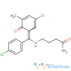 CAS No:86914-11-6 4-[[(Z)-(3-chloro-5-methyl-6-oxocyclohexa-2,<br />4-dien-1-ylidene)-(4-chlorophenyl)methyl]amino]butanamide