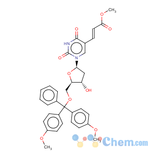 CAS No:869355-22-6 (E)-5-(2-Carbomethoxyvinyl)-5'-O-(dimethoxytrityl)-2'-deoxyuridine
