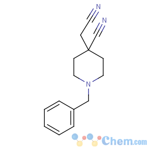 CAS No:86945-27-9 1-benzyl-4-(cyanomethyl)piperidine-4-carbonitrile