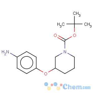 CAS No:869663-61-6 3-(4-AMINO-PHENOXY)-PIPERIDINE-1-CARBOXYLIC ACID TERT-BUTYL ESTER