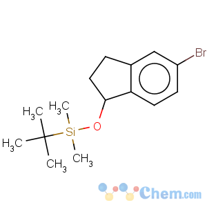 CAS No:869725-76-8 [(5-Bromo-2,3-dihydro-1H-inden-1-yl)oxy](1,1-dimethylethyl)dimethylsilane