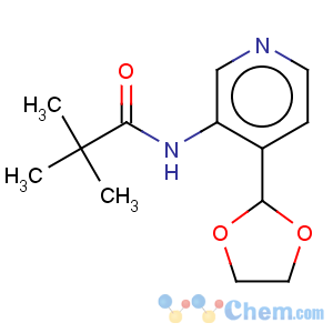 CAS No:869735-24-0 Propanamide,N-[4-(1,3-dioxolan-2-yl)-3-pyridinyl]-2,2-dimethyl-