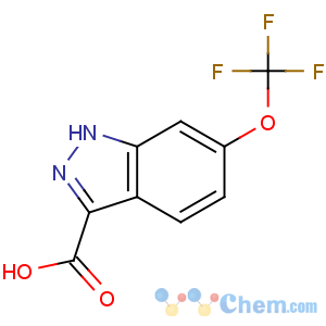 CAS No:869782-97-8 6-(trifluoromethoxy)-1H-indazole-3-carboxylic acid