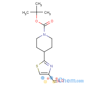 CAS No:869901-02-0 tert-butyl 4-(4-formyl-1,3-thiazol-2-yl)piperidine-1-carboxylate