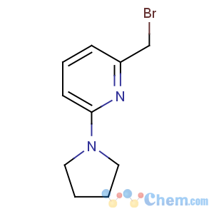 CAS No:869901-04-2 2-(bromomethyl)-6-pyrrolidin-1-ylpyridine