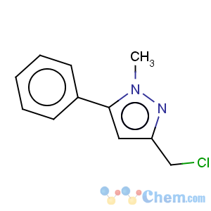 CAS No:869901-13-3 1H-Pyrazole,3-(chloromethyl)-1-methyl-5-phenyl-