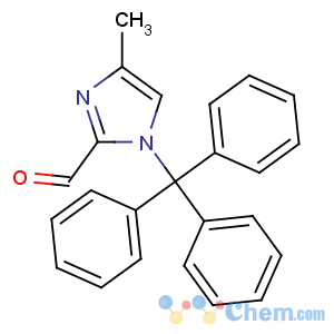 CAS No:869967-21-5 4-methyl-1-tritylimidazole-2-carbaldehyde