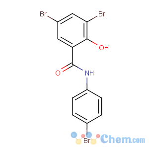 CAS No:87-10-5 3,5-dibromo-N-(4-bromophenyl)-2-hydroxybenzamide