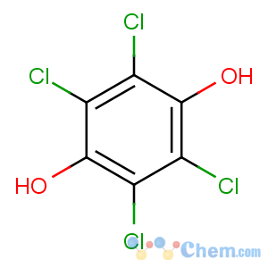 CAS No:87-87-6 2,3,5,6-tetrachlorobenzene-1,4-diol