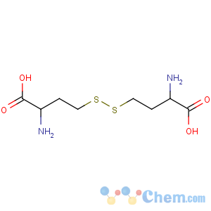 CAS No:870-93-9 2-amino-4-[(3-amino-3-carboxypropyl)disulfanyl]butanoic acid