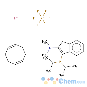 CAS No:870077-94-4 3-Di-i-propylphosphino-2-(N,N-dimethylamino)-1H-indene(1,5-cyclooctadiene)iridium(I) hexafluorophosphate