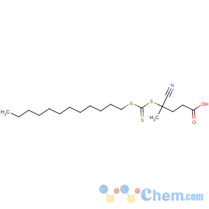 CAS No:870196-80-8 Pentanoic acid,4-cyano-4-[[(dodecylthio)thioxomethyl]thio]-