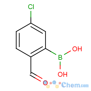 CAS No:870238-36-1 (5-chloro-2-formylphenyl)boronic acid