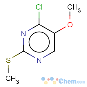 CAS No:87026-45-7 pyrimidine, 4-chloro-5-methoxy-2-(methylthio)-