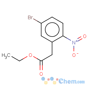 CAS No:870274-21-8 Benzeneacetic acid, 5-bromo-2-nitro-, ethyl ester