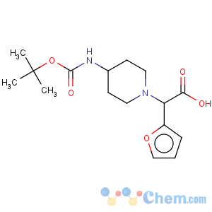 CAS No:870703-77-8 2-(4-Boc-Aminopiperidin-1-Yl)-2-(Furan-2-Yl)Acetic Acid