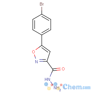 CAS No:870703-96-1 5-(4-bromophenyl)-1,2-oxazole-3-carbohydrazide