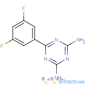 CAS No:870704-12-4 6-(3,5-difluorophenyl)-1,3,5-triazine-2,4-diamine