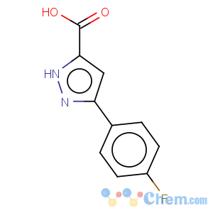 CAS No:870704-22-6 1H-Pyrazole-3-carboxylicacid, 5-(4-fluorophenyl)-