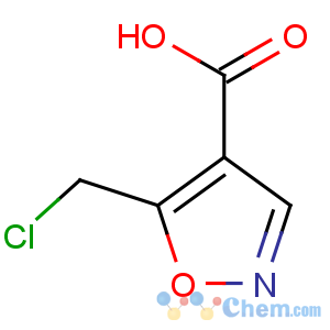 CAS No:870704-27-1 5-(chloromethyl)-1,2-oxazole-4-carboxylic acid