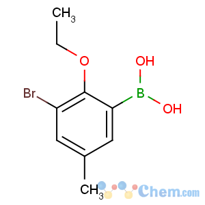 CAS No:870718-00-6 (3-bromo-2-ethoxy-5-methylphenyl)boronic acid