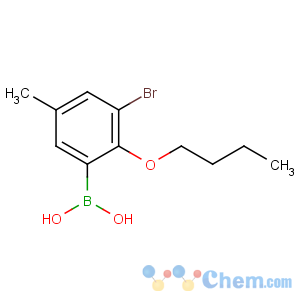 CAS No:870718-03-9 (3-bromo-2-butoxy-5-methylphenyl)boronic acid
