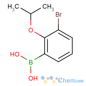 CAS No:870718-04-0 (3-bromo-2-propan-2-yloxyphenyl)boronic acid