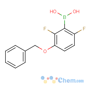 CAS No:870718-07-3 (2,6-difluoro-3-phenylmethoxyphenyl)boronic acid