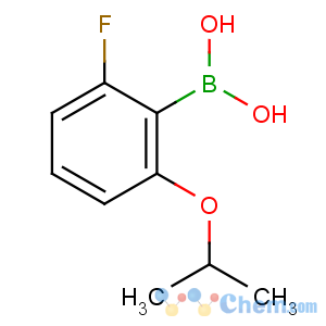 CAS No:870777-17-6 (2-fluoro-6-propan-2-yloxyphenyl)boronic acid