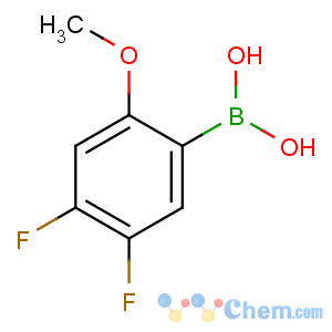 CAS No:870777-32-5 (4,5-difluoro-2-methoxyphenyl)boronic acid