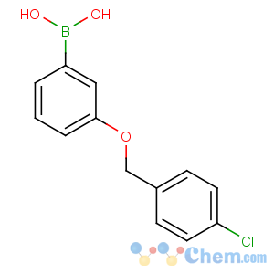 CAS No:870778-90-8 [3-[(4-chlorophenyl)methoxy]phenyl]boronic acid