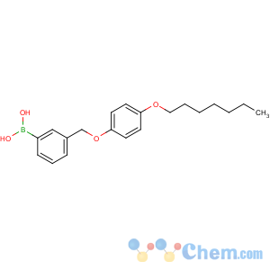 CAS No:870778-93-1 [3-[(4-heptoxyphenoxy)methyl]phenyl]boronic acid