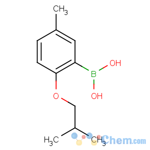 CAS No:870778-94-2 [5-methyl-2-(2-methylpropoxy)phenyl]boronic acid