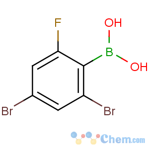 CAS No:870778-96-4 (2,4-dibromo-6-fluorophenyl)boronic acid