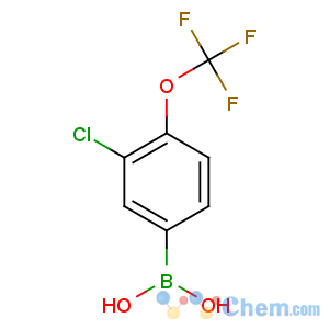 CAS No:870822-79-0 [3-chloro-4-(trifluoromethoxy)phenyl]boronic acid