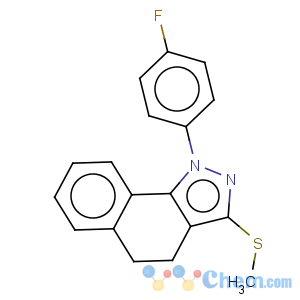 CAS No:871110-22-4 1-(4-FLUOROPHENYL)-3-METHYLTHIO-4,5-DIHYDRO-1H-BENZO[G]INDAZOLE