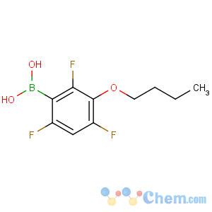 CAS No:871126-23-7 (3-butoxy-2,4,6-trifluorophenyl)boronic acid