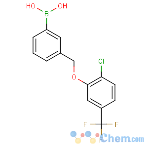 CAS No:871126-25-9 [3-[[2-chloro-5-(trifluoromethyl)phenoxy]methyl]phenyl]boronic acid
