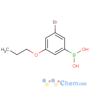 CAS No:871126-27-1 (3-bromo-5-propoxyphenyl)boronic acid