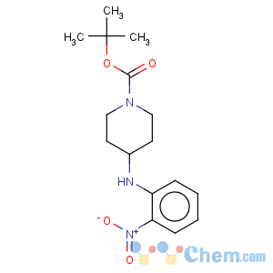CAS No:87120-73-8 1-Piperidinecarboxylicacid, 4-[(2-nitrophenyl)amino]-, 1,1-dimethylethyl ester