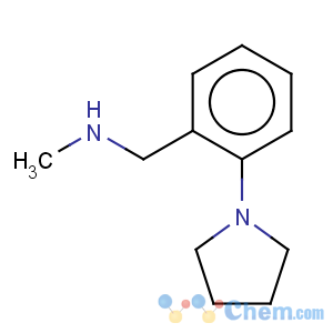 CAS No:871217-37-7 Benzenemethanamine, N-methyl-2-(1-pyrrolidinyl)-